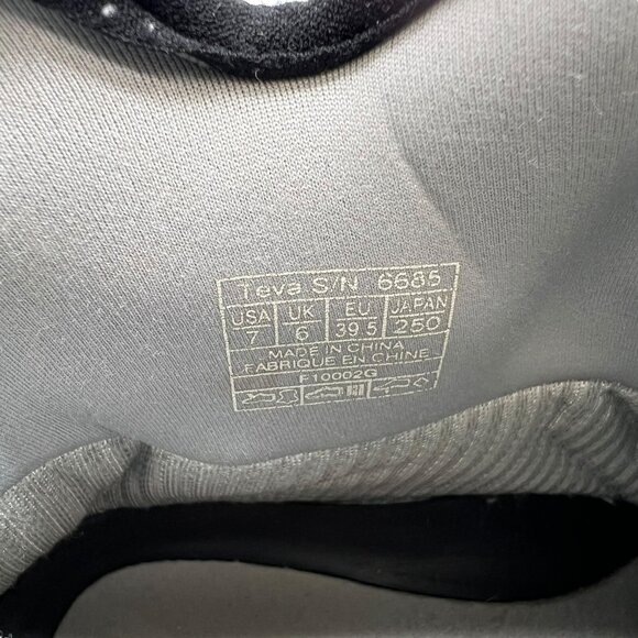 TEVA Men's 7 Hiking Boots Waterproof Ankle 6685 Tan Gray Strap Outdoor 6.5" Tall - Picture 9 of 11